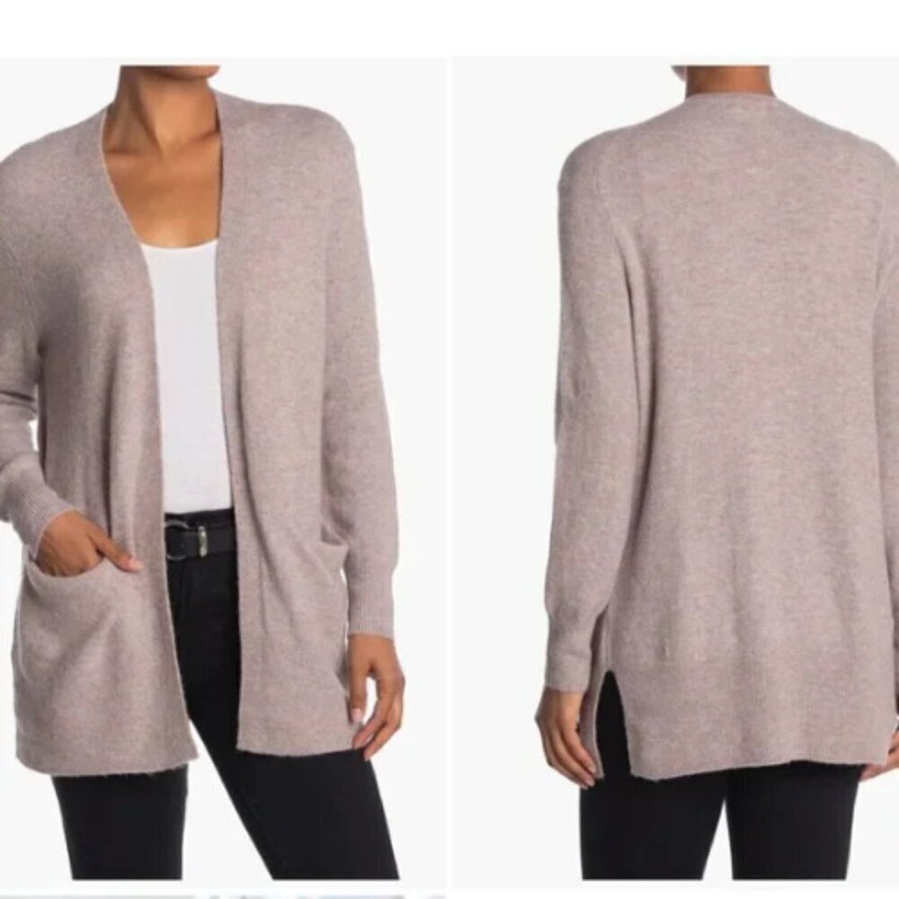 Madewell Womens Xsmall Cozy Short Walking Cardigan Boysenberry
